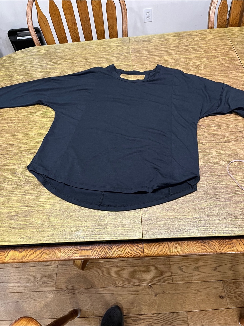 all in motion Black Long Sleeve Crewneck Top